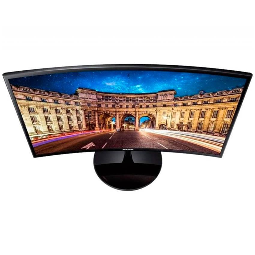 Monitor Samsung 24 Led F390fl Curvo Vga-Hdmi 1920X1080 60hz